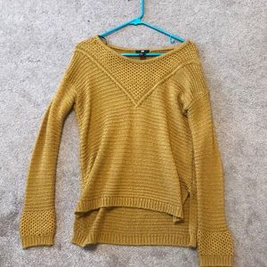 H&M Yellow/Mustard Sweater